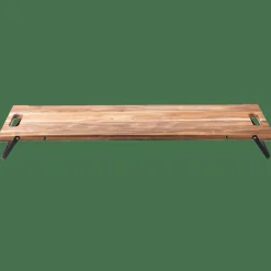ACACIA LUX Planche à Servir Noir, Naturel