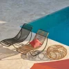ACAPULCO Chaise Longue Basculante Noir