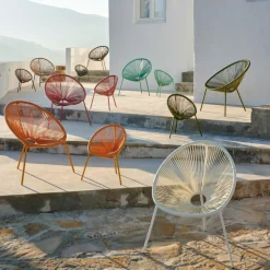 ACAPULCO Chaise Pour Enfants Jaune