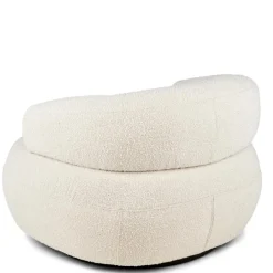 AGNES Plaid Blanc Cassé