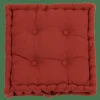 ALDA Coussin Matelas Rouge