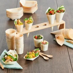 APERO ECO Coupelles Set De 20 Naturel