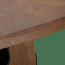 ARLO Table à Manger Brun Foncé