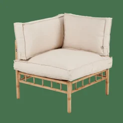 BAMBOLETTE Fauteuil De Coin Aspect Bambou
