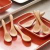 BAMBOO Cuillères Set De 6 Naturel