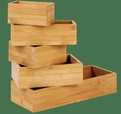 BAMBOO Organisateur Tiroir Naturel
