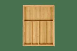 BAMBOO Organisateur Tiroir Escamotable Naturel