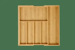 BAMBOO Organisateur Tiroir Escamotable Naturel