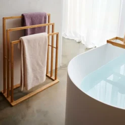 BAMBOO Porte-serviettes Naturel