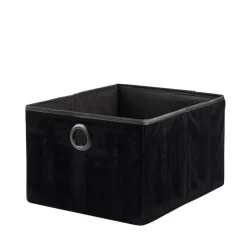 BASIC Panier Pliable Noir
