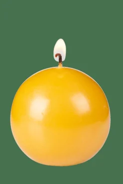 BOLA Bougie Boule Jaune