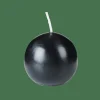 BOLA Bougie Boule Noir