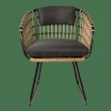 BONES Chaise Noir