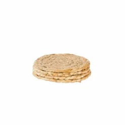 BRAID Rond De Serviette Set De 2 Naturel