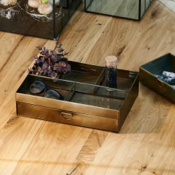 BRASS Organisateur De Bureau Bronze