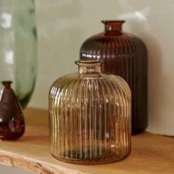 DAROCA Vase Brun Clair