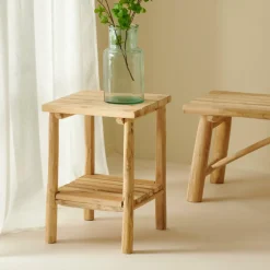 DUO Bougies Dîner Set De 2 Doré