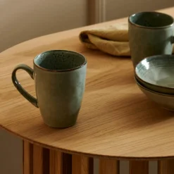 EARTH LAGOON Mug Avec Anse 30 CL Vert Clair