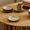 EARTH MARL Assiette Crème