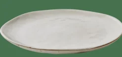 EARTH MARL Assiette Plate Crème