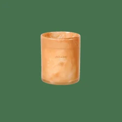 ESCAPE BLACK OUDH Bougie Parfumée Dans Un Verre Blanc, Vieux Rose