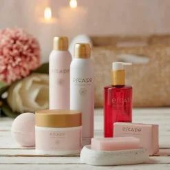 ESCAPE JAPANESE CEREMONY Mousse De Douche En Flacon Rouge