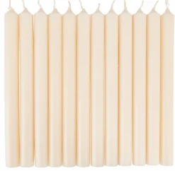 FINA Bougies Set De 12 Blanc