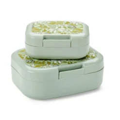 FRESHMOOD Boîte à Snack Avec Clip Seafoam + Motif Loulou Sea Foam (vert)