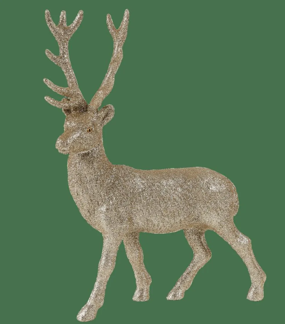 GOLD DEER Décoration Doré