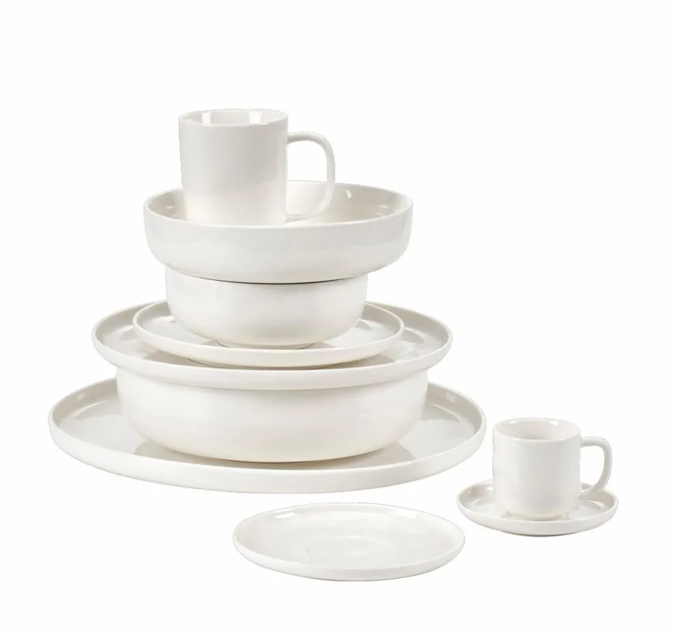 GRACE VINTAGE Couverts 16 Pièces Gris
