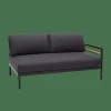 HANNA Lounge Teck Banc Noir