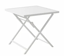 JESSE Ensemble Bistrot Rectangulaire Blanc