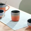 JESSIE ORANGE Mug Sans Anse Orange