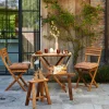 KOS Chaise Pliante Naturel