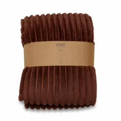 LINNE Coussin Brun