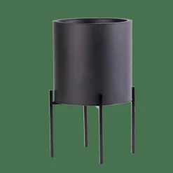 LOUNGE Pot De Jardin Noir