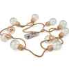 LUMIERE Guirlande Lumineuse Transparent, Naturel