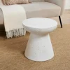 MAGNUS Table D'appoint Blanc
