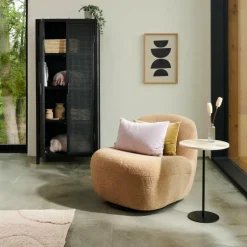 MIKE Fauteuil Brun