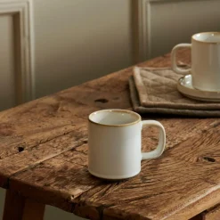 MINERAL MARBLE Mug Avec Anse 20 CL Blanc