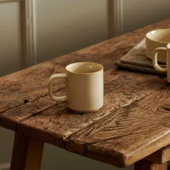 MINERAL SAND Mug Avec Anse 20 CL Beige