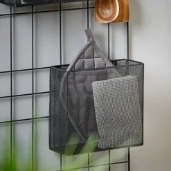 MODULAR Panier En Fil Noir