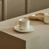 MOON Tasse Et Soucoupe 20 CL Blanc