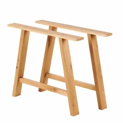 NEW OAK Pieds De Table A Noir