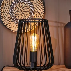 ORION Lampe De Table Noir