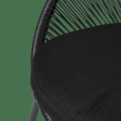 PAPAYO Chaise Lounge Noir