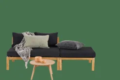 PAULETTA Coussin Dossier Noir