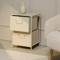 PHARMA Armoire à 2 Tiroirs Sable