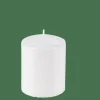 PURE Bougie Cylindrique Blanc