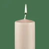 PURE Bougie Cylindrique Gris